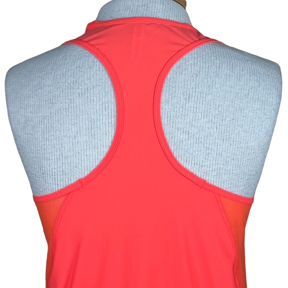 Athleta Women’s Wicking & Breathable Ultimate Hybrid Tank In Neon Orange XS NWT - Picture 6 of 13